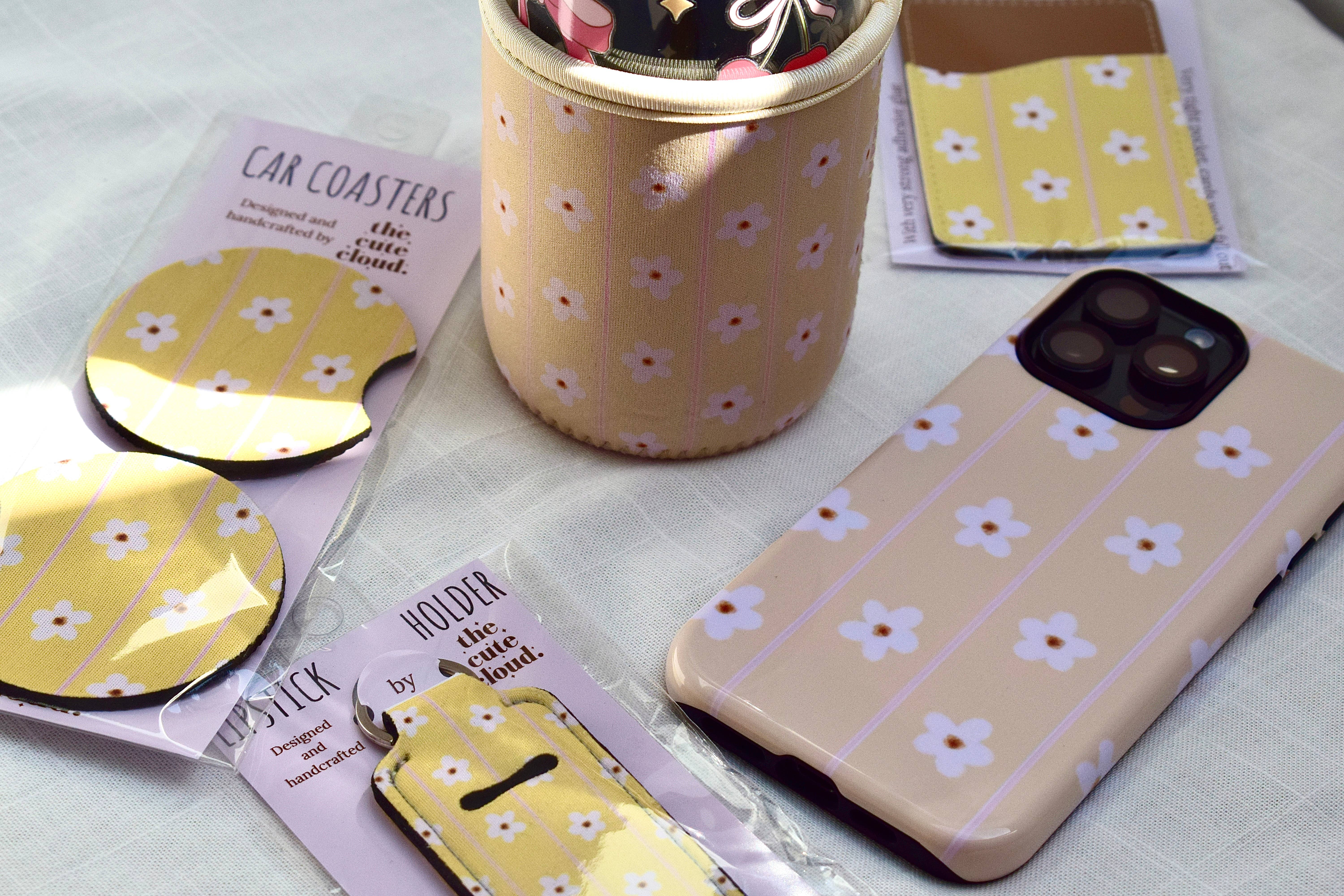 the cute cloud - Wholesale Phone Case - Women's - Phone Hard Case Pinky/yellow Striped Collection Double Layer17