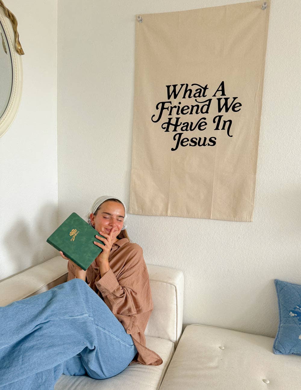 Elevated Faith - Wholesale Tapestry/Textile - What a Friend in Jesus Tapestry3