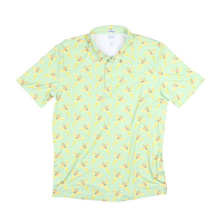 Men's - Pheasants Polo Short Sleeve Shirt for wholesale by BlueQuail Clothing Co.