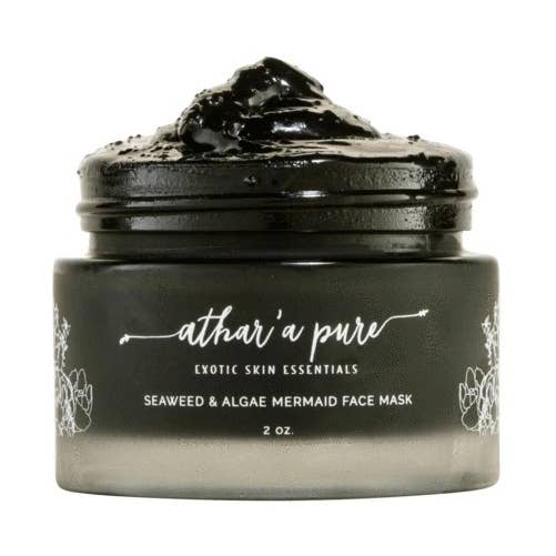 Seaweed & Algae Mermaid Face Mask for wholesale by Athar'a Pure