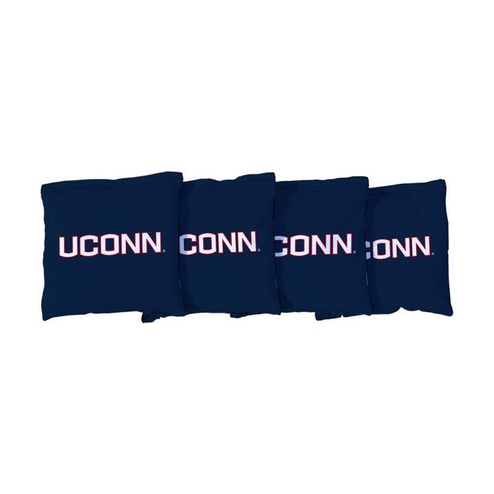 Skip's Garage - Wholesale Cornhole - Connecticut UCONN Huskies Blue Cornhole Bags