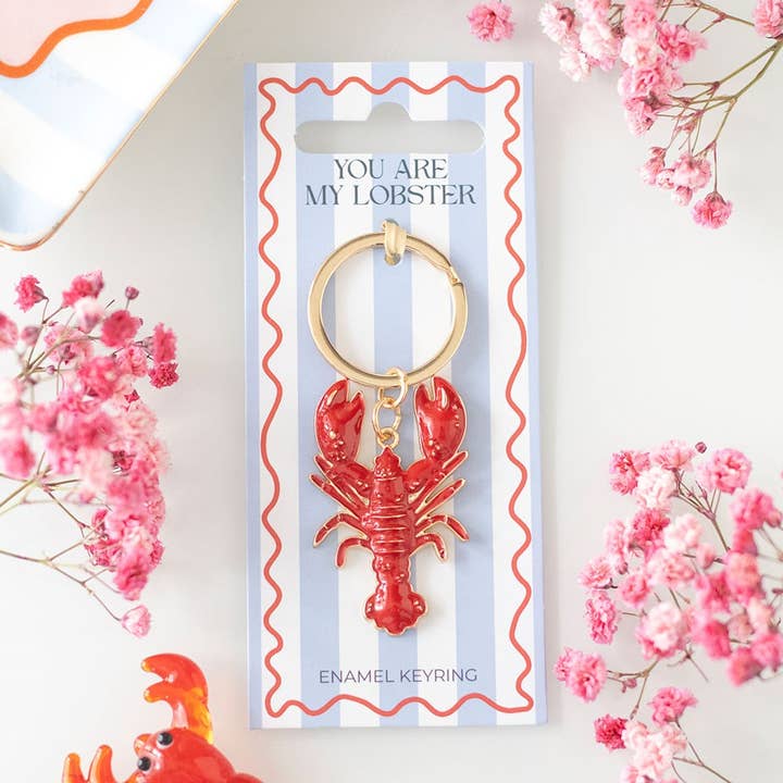 You Are My Lobster Keyring for wholesale by WONDER IMPORTS AUSTRALIA