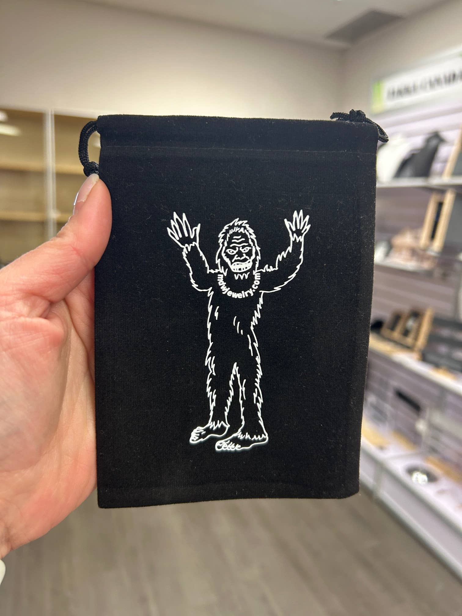 Zakka - Wholesale Gift bag - 100pcs Personalized Custom Logo Print Velvet Bag 2.75"x3.5"0