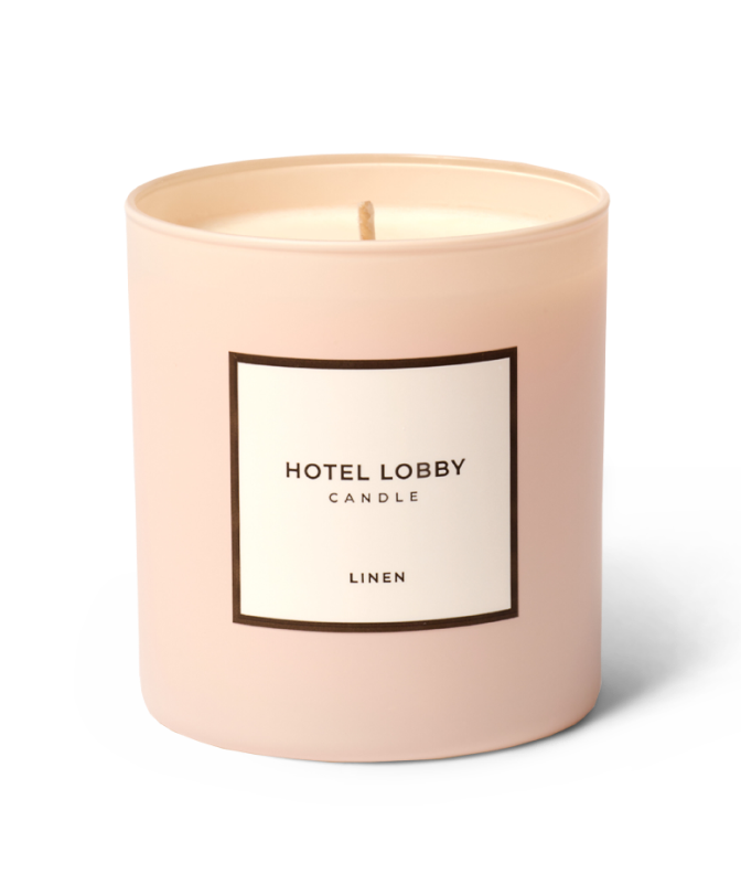 Hotel Lobby Candle - Wholesale Jar/Filled Candle - Linen - Luxury Soy Candle - 9.75 oz2
