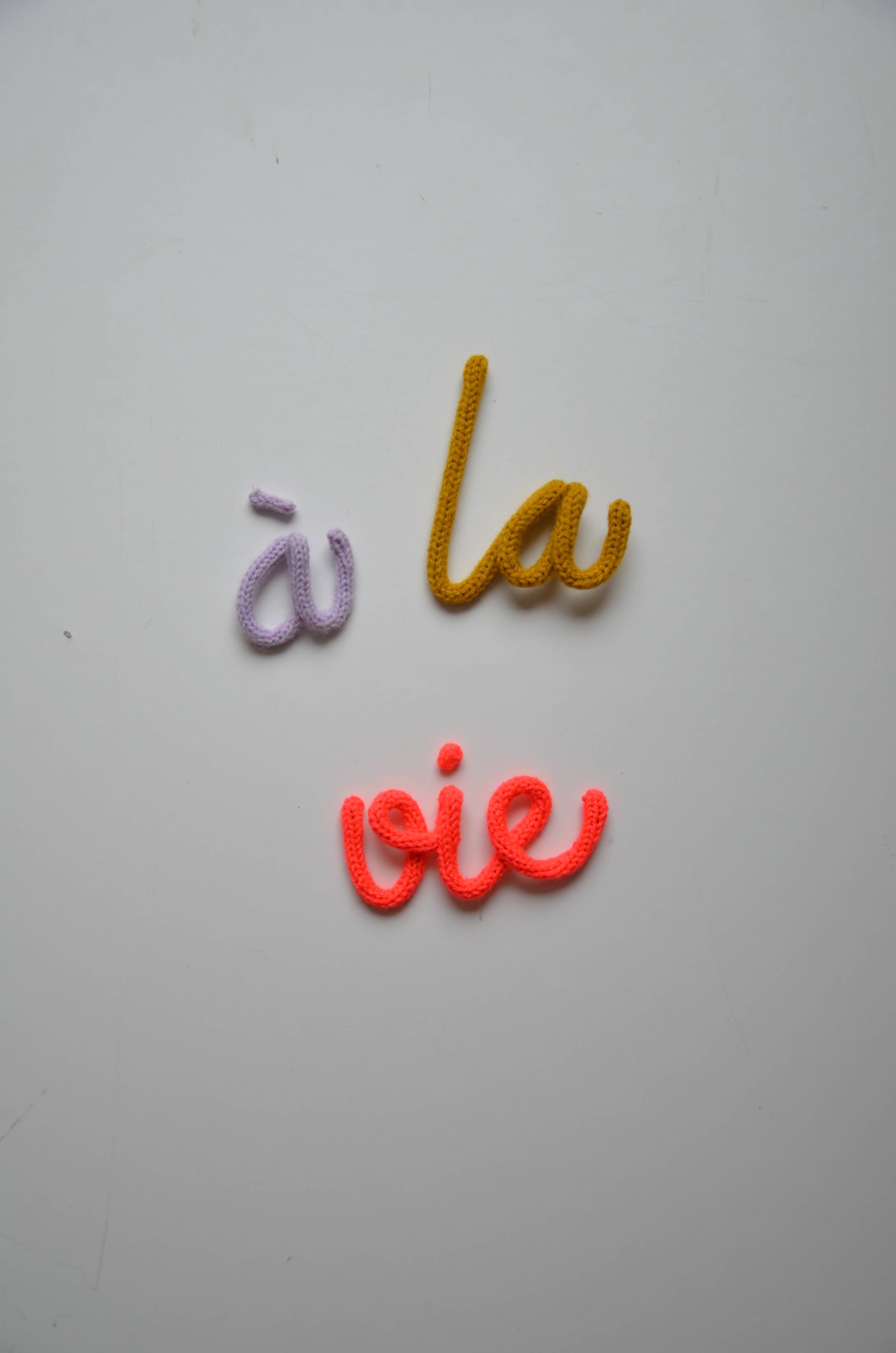 Charlie&June - Vente Décoration murale - Décoration Murale " À la vie"2