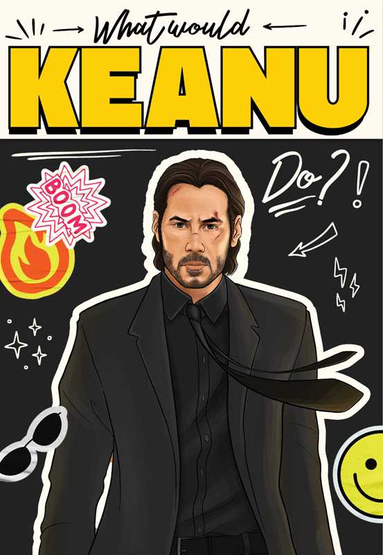 Simon & Schuster - Wholesale Card Game - What Would Keanu Do? by Rockpool Publishing3