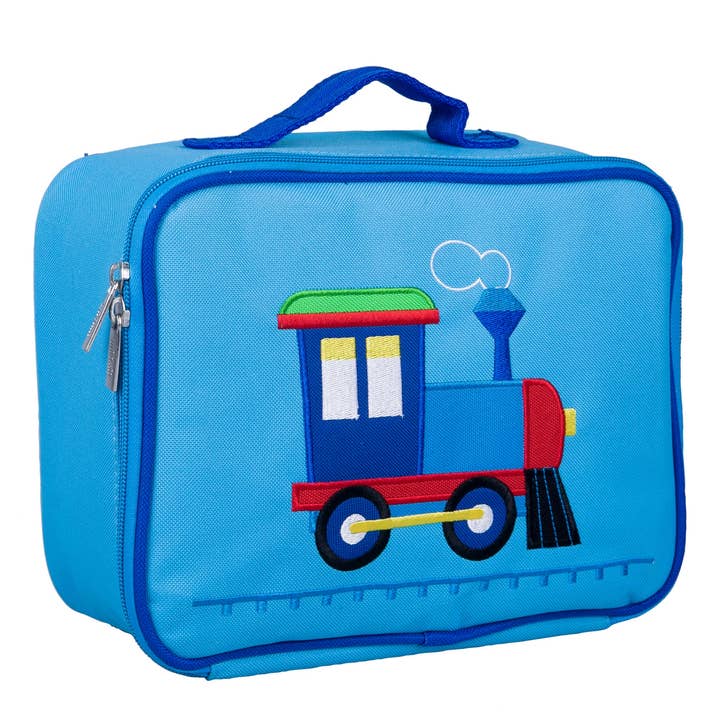 Wildkin – wholesale Lunch bag/box – Kids – Train Embroidered Lunch Box