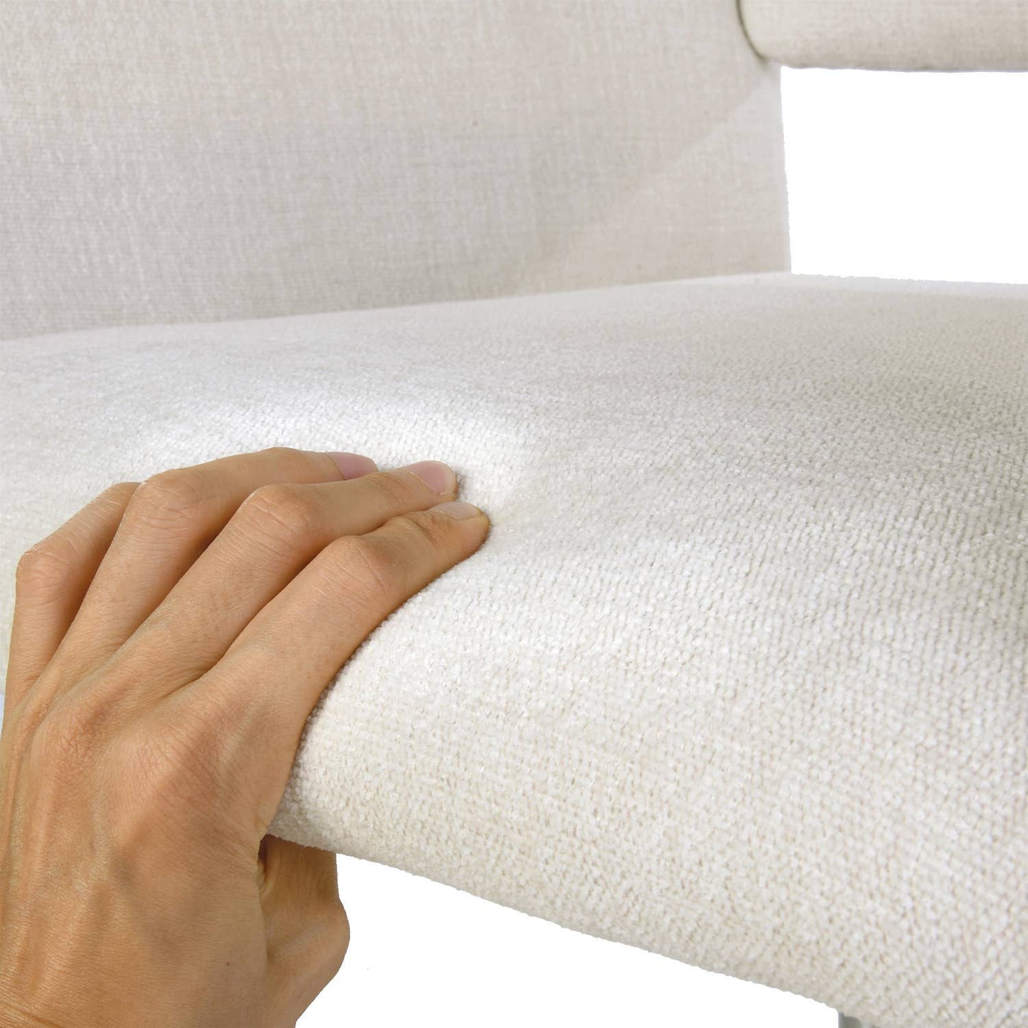 39F Inc. - Wholesale Chair - Adjustable Task Chair with Swivel Base Suede Brown/Beige5