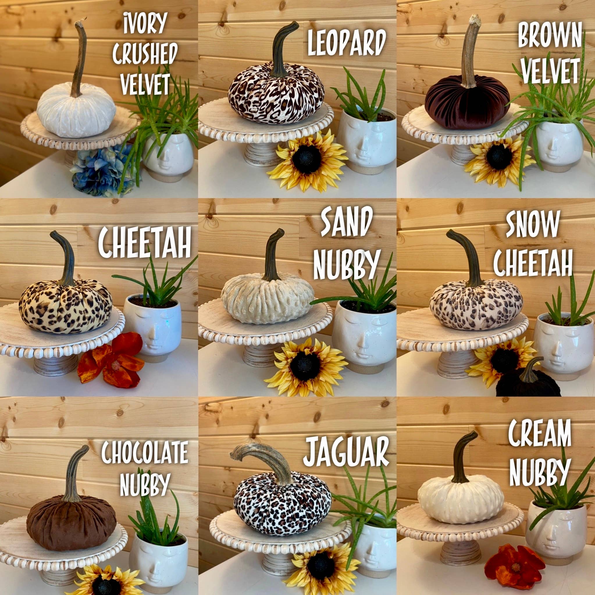 Leanne Bruce Co. - Wholesale Decorative Tabletop Object - Pumpkin Home Decor Fall to Summer Centerpiece EXTRA LARGE   11