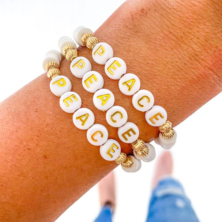 Savvy Bling - Vente Bracelet de perles - Bracelets Heishi de Noël
