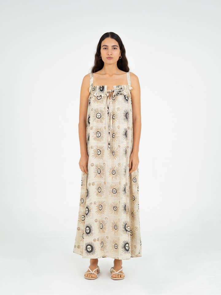 CARMEN SAYS - Wholesale Dress - Women's - Clara Sun-Printed Maxi Dress2
