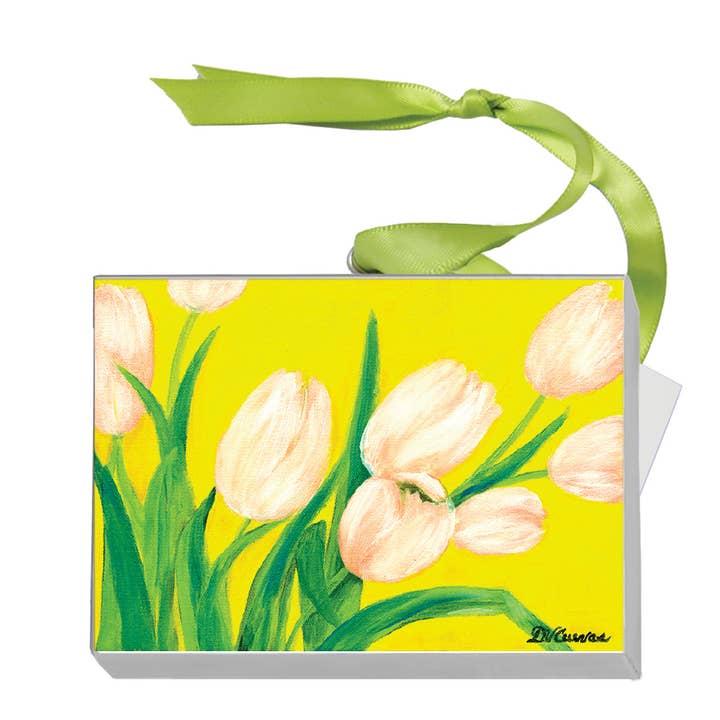 Pink Tulips, Mini Canvas (MC-7049P) for wholesale by Printed Canvas
