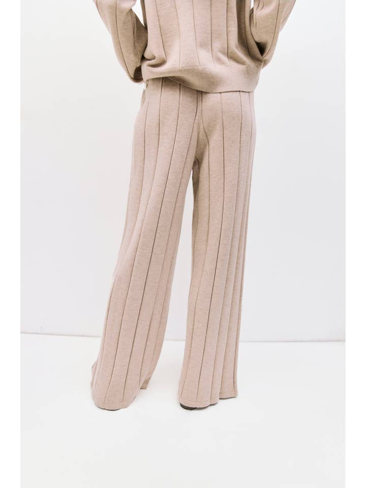 MOD REF - Wholesale Pants - Women's - The Lennon Pants | Wide Rib Lounge Pants4