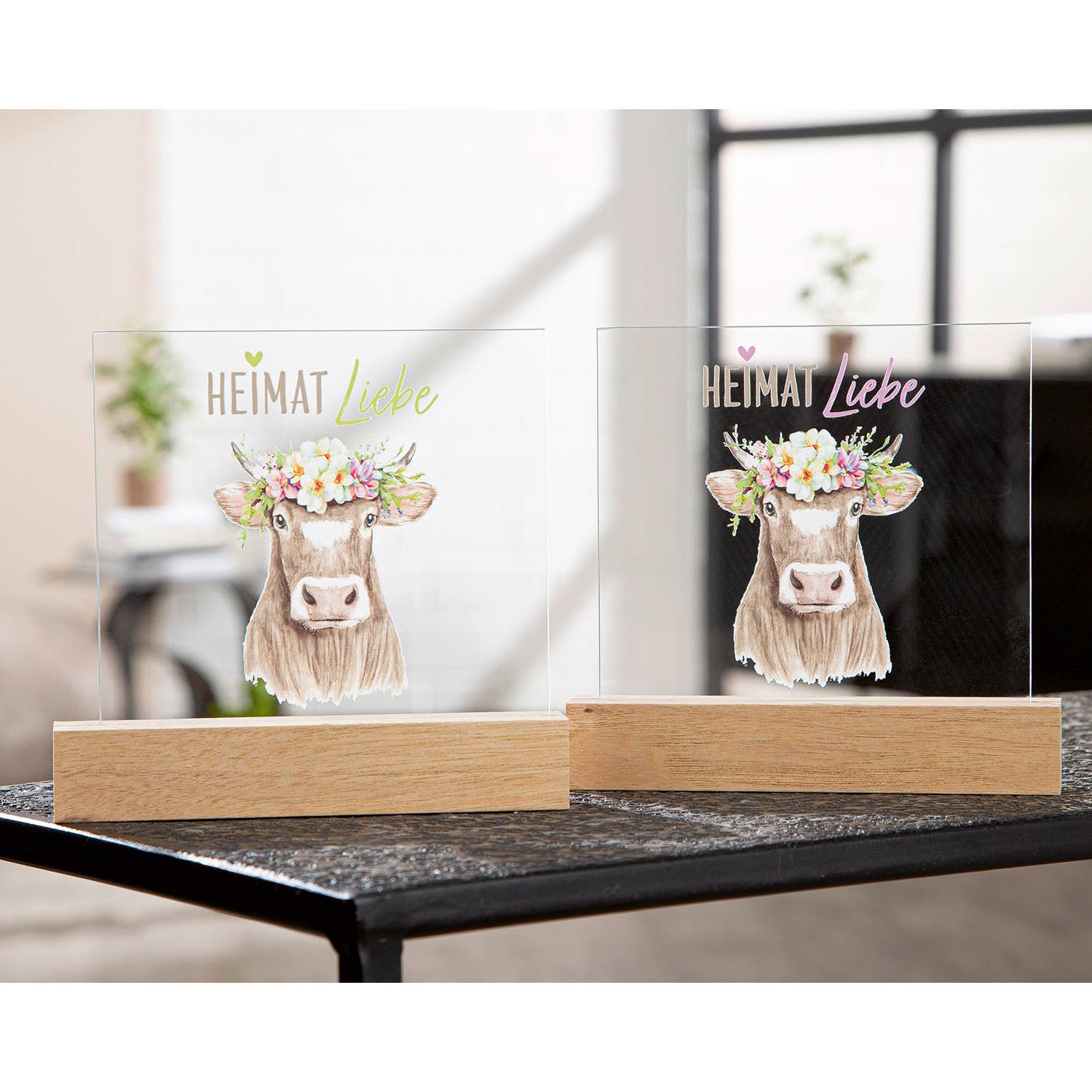 brown clear Rectangular standing relief Adelheid 2nd choice H. 16 cm, PU 12 for wholesale on Faire1