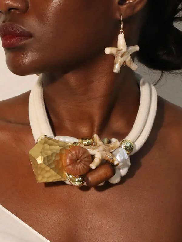 O Colar Relíquia do Fundo do Mar por atacado de DUA MENKA