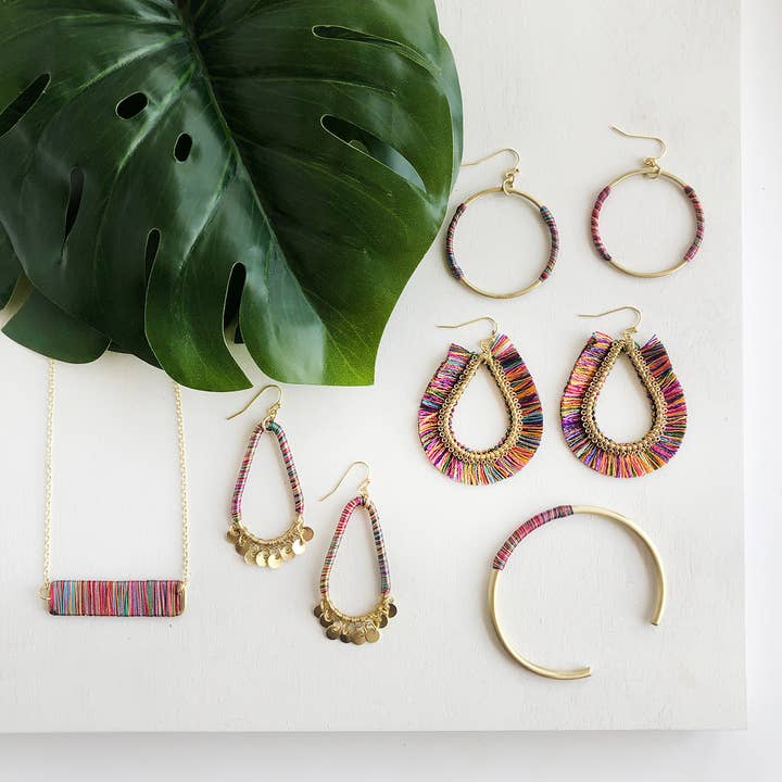 WorldFinds - Wholesale Pendant/Charm Necklace - Raja Rainbow Pendant Necklace4