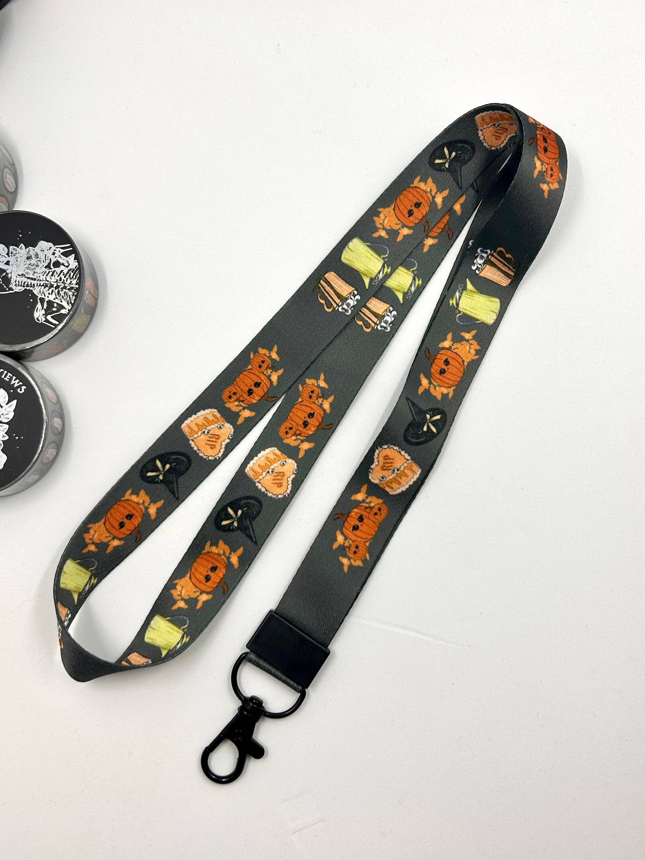 Killerviews – wholesale Lanyard – Women’s – Pumpkin latte Lanyard key chain badge holder2