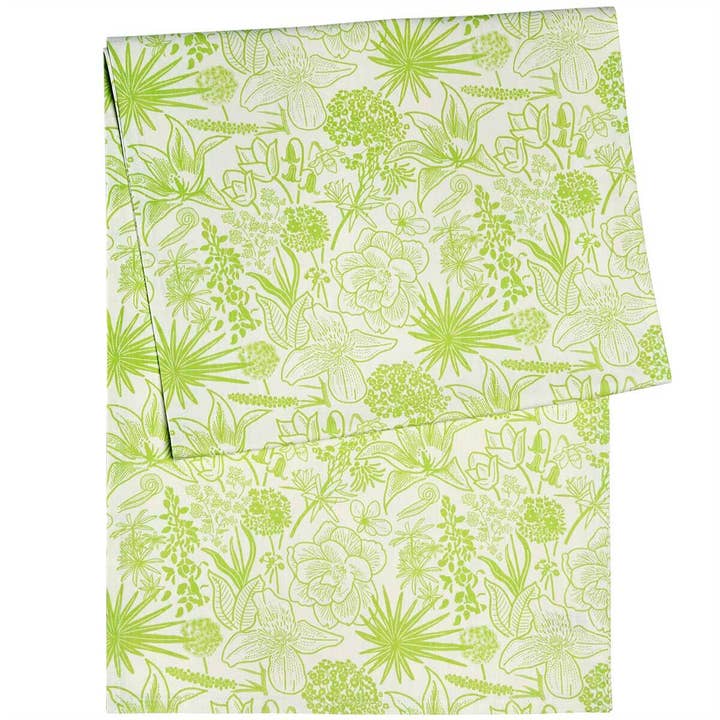 Green Riviera Table Runner for wholesale by Safomasi