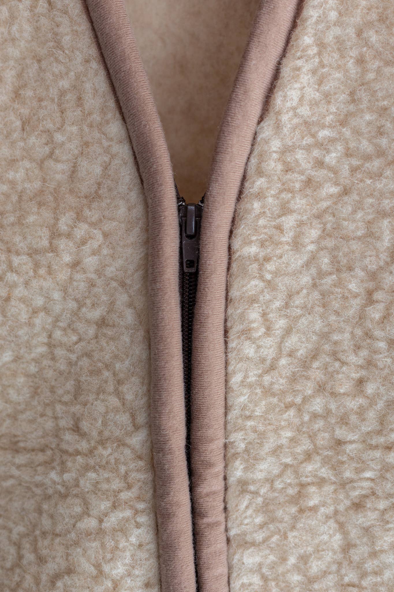 Van Buren - Vente Veste sans manches – femme - Gilet en laine Taru camel - 7 tailles1