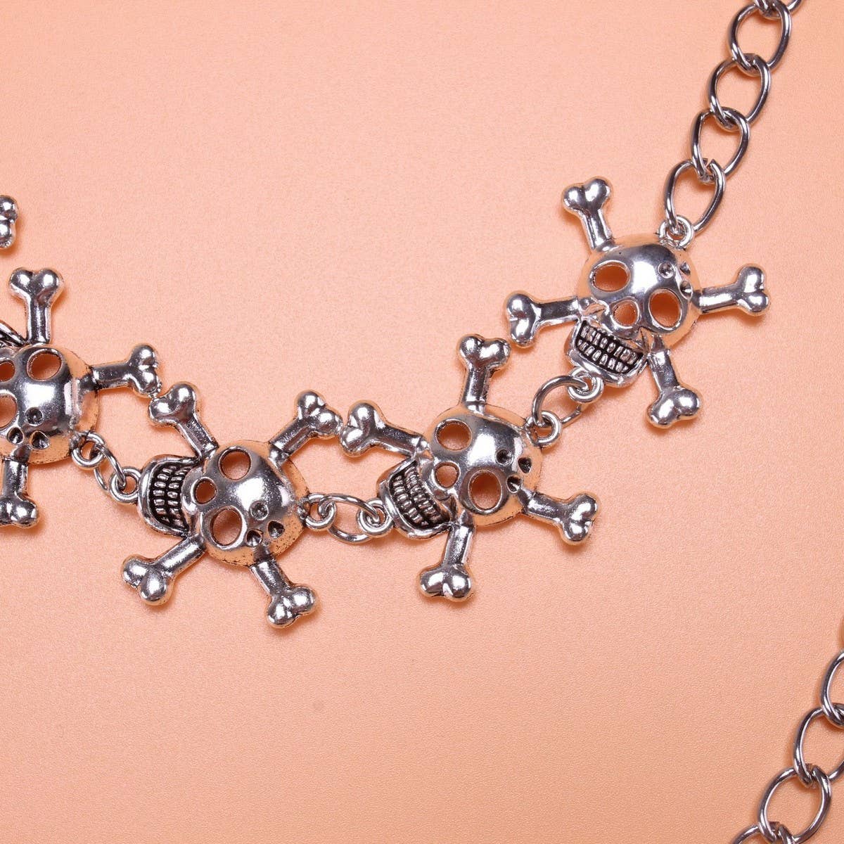 TYPE  PUNK HIP HOP RETRO SKULL PANT CHAIN_CWMM0638 for wholesale on Faire4