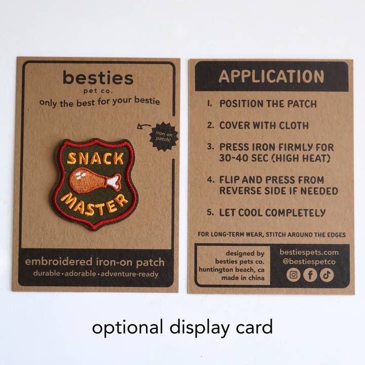 Besties Pets - Wholesale Patch - Bark Ranger | Iron-On Patches For Dogs1