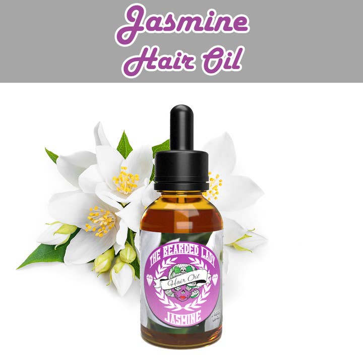 Huile capillaire The Bearded Lady - Jasmin pour la vente par Beard Care Club