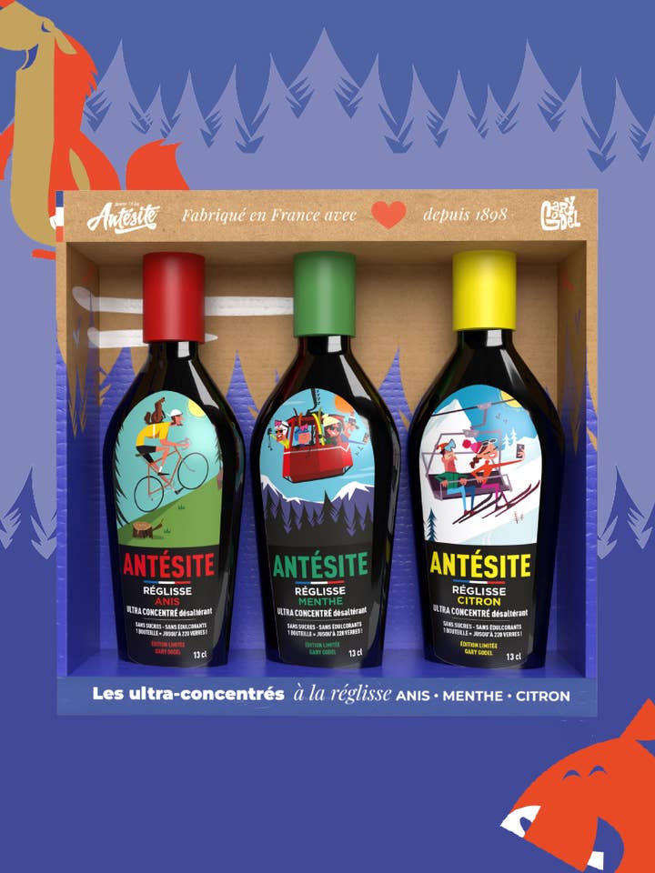 Uc Gary Godel geschenkdoos 3*13 cl voor wholesale door Antésite - Maison Noirot