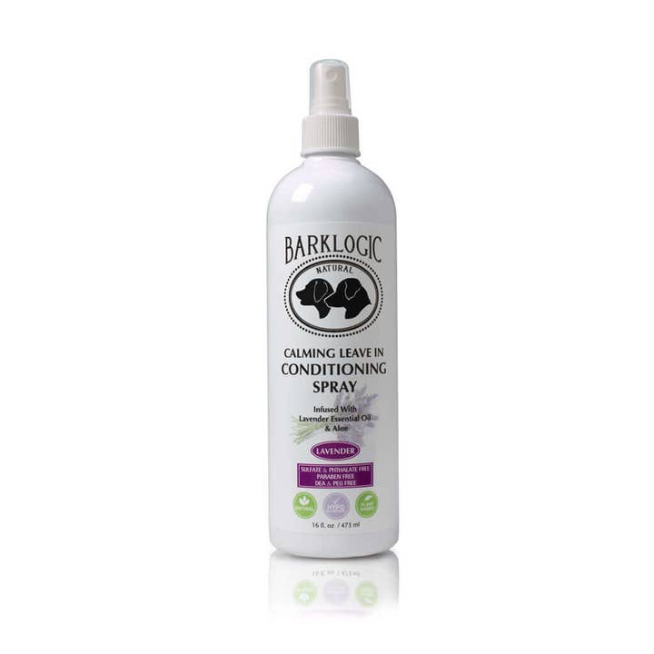 Logic Products - Wholesale Pet Spray - Dog - BarkLogic Calming Leave In Conditioner Spray - Lavender