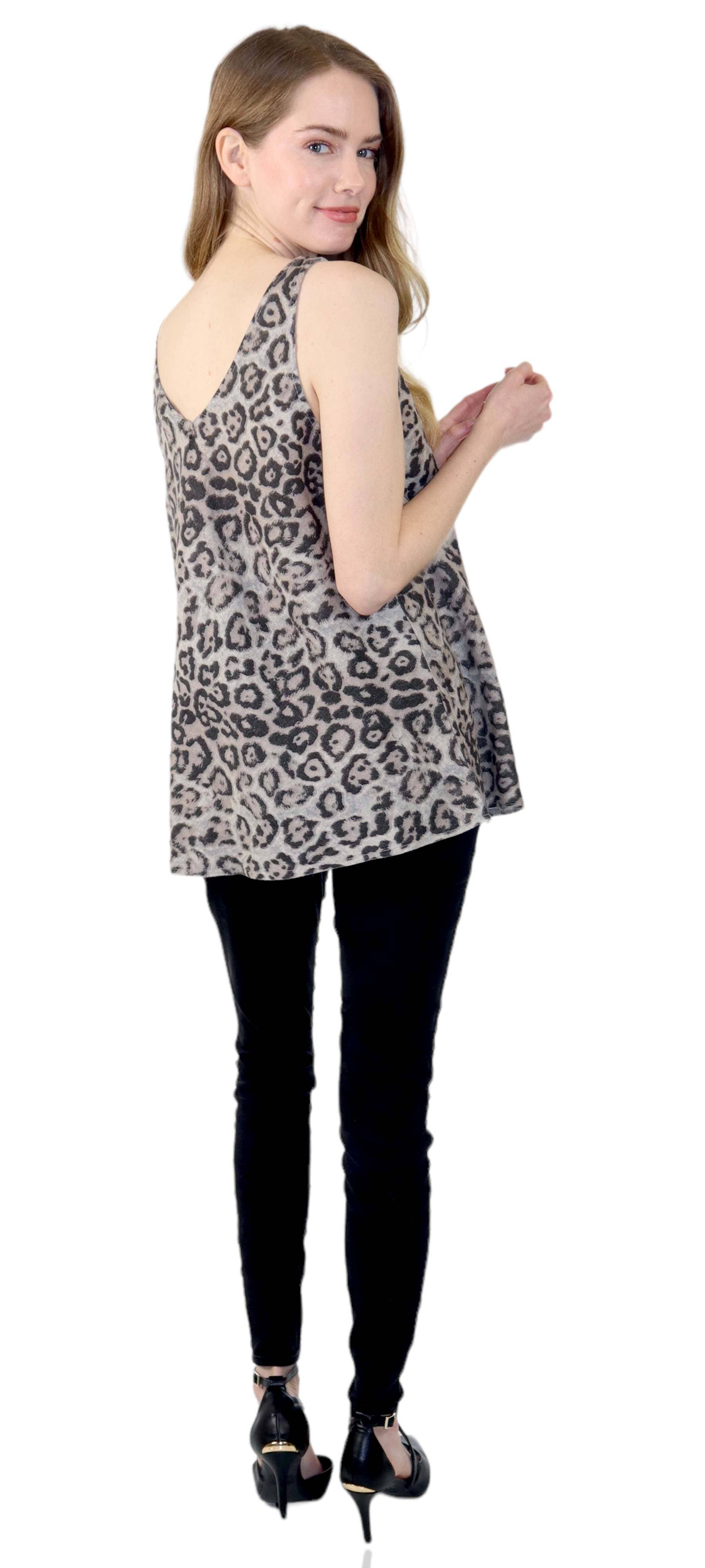 LINEN AND GAUZE - Wholesale Tunic - Women's - Biased cut perfect fit linen tunic, V neck Linen Tank tunic9