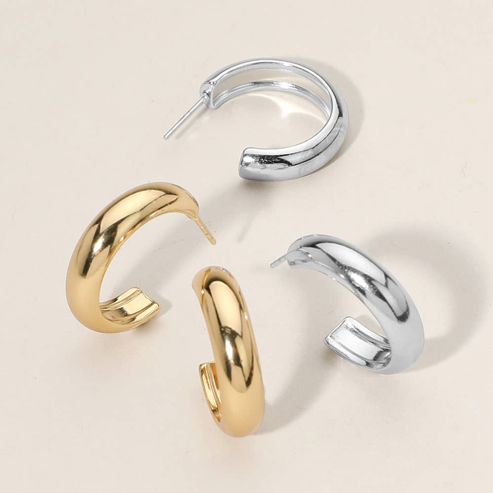 Sensibling Corp. - Vente Créoles - Créoles en acier inoxydable
4