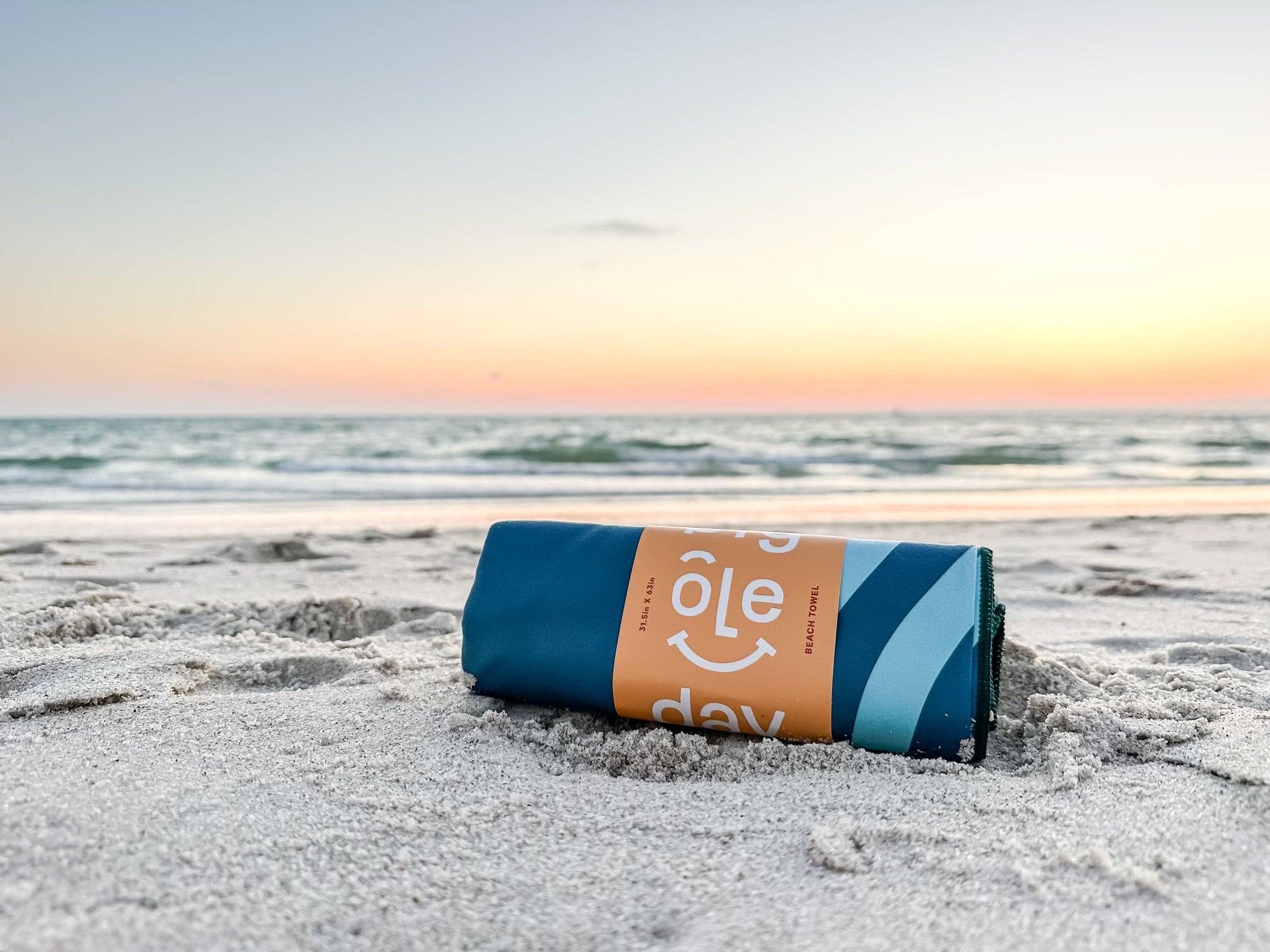 Big Ole Day Sand-Free Towel for wholesale by Big Ole Day Studios