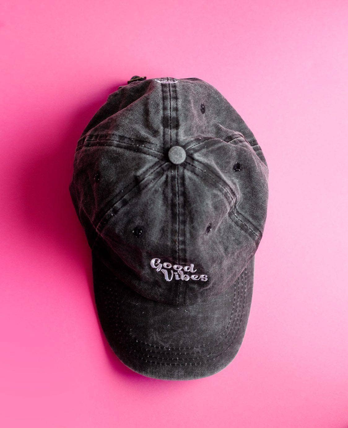 PEGADA SOCKS - Wholesale Baseball Cap - Unisex - GOOD VIBES CAP3