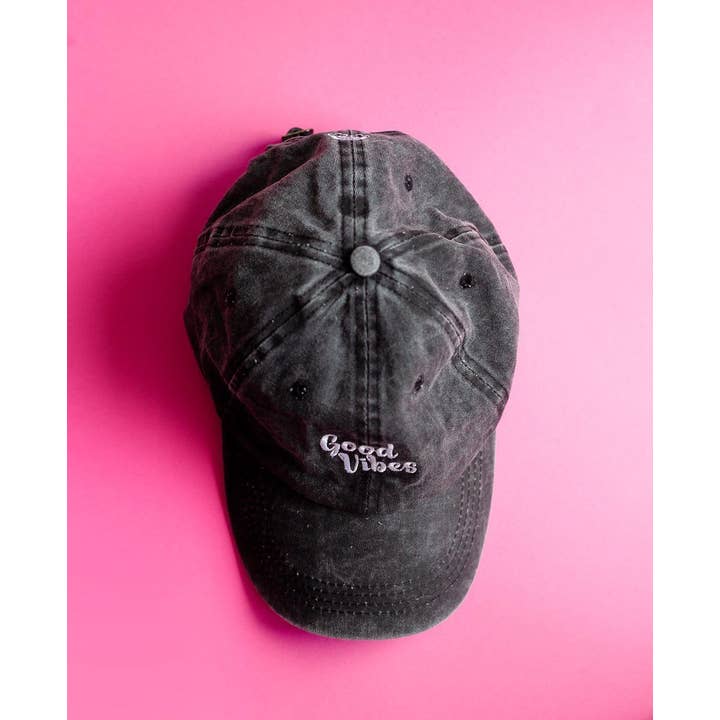 PEGADA SOCKS - Wholesale Baseball Cap - Unisex - GOOD VIBES CAP3