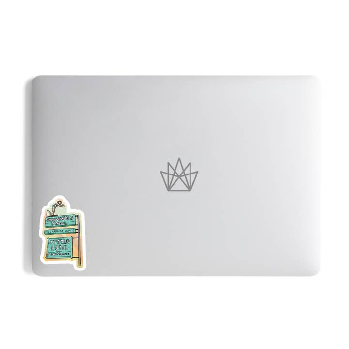 Juju and Moxie - Vente Autocollant - Autocollant en vinyle holographique de haute qualité Tucson Pueblo Hotel5