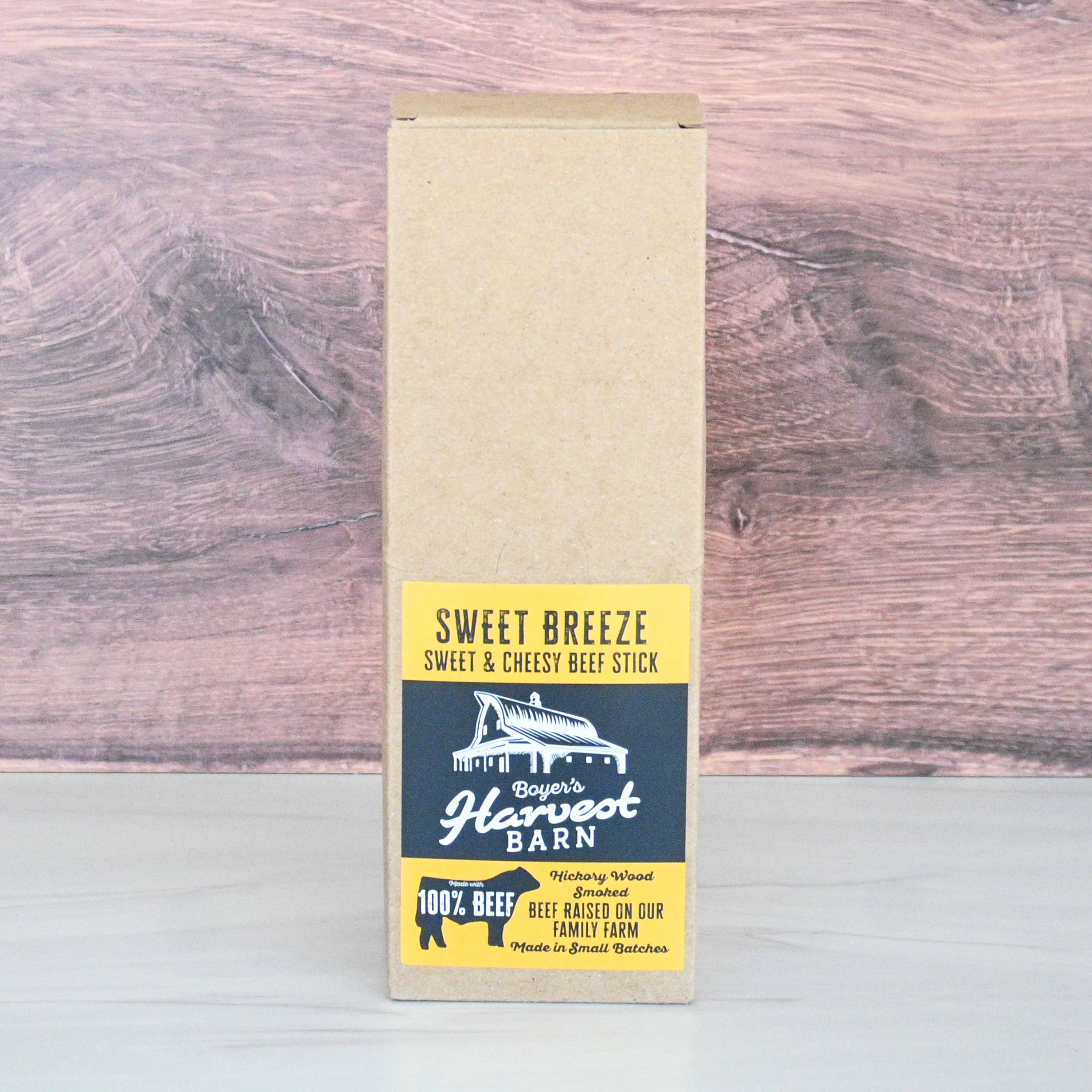 Harvest Barn Marketplace - Wholesale Jerky - Sweet Breeze Beef Sticks in Caddy Display2
