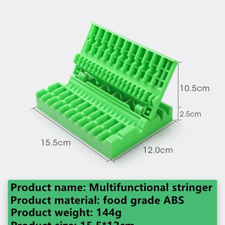 VIGOR - Wholesale Kitchen Tool/Gadget - Professional Grade Skewers Kebab Maker Barbecue Stringer Box15