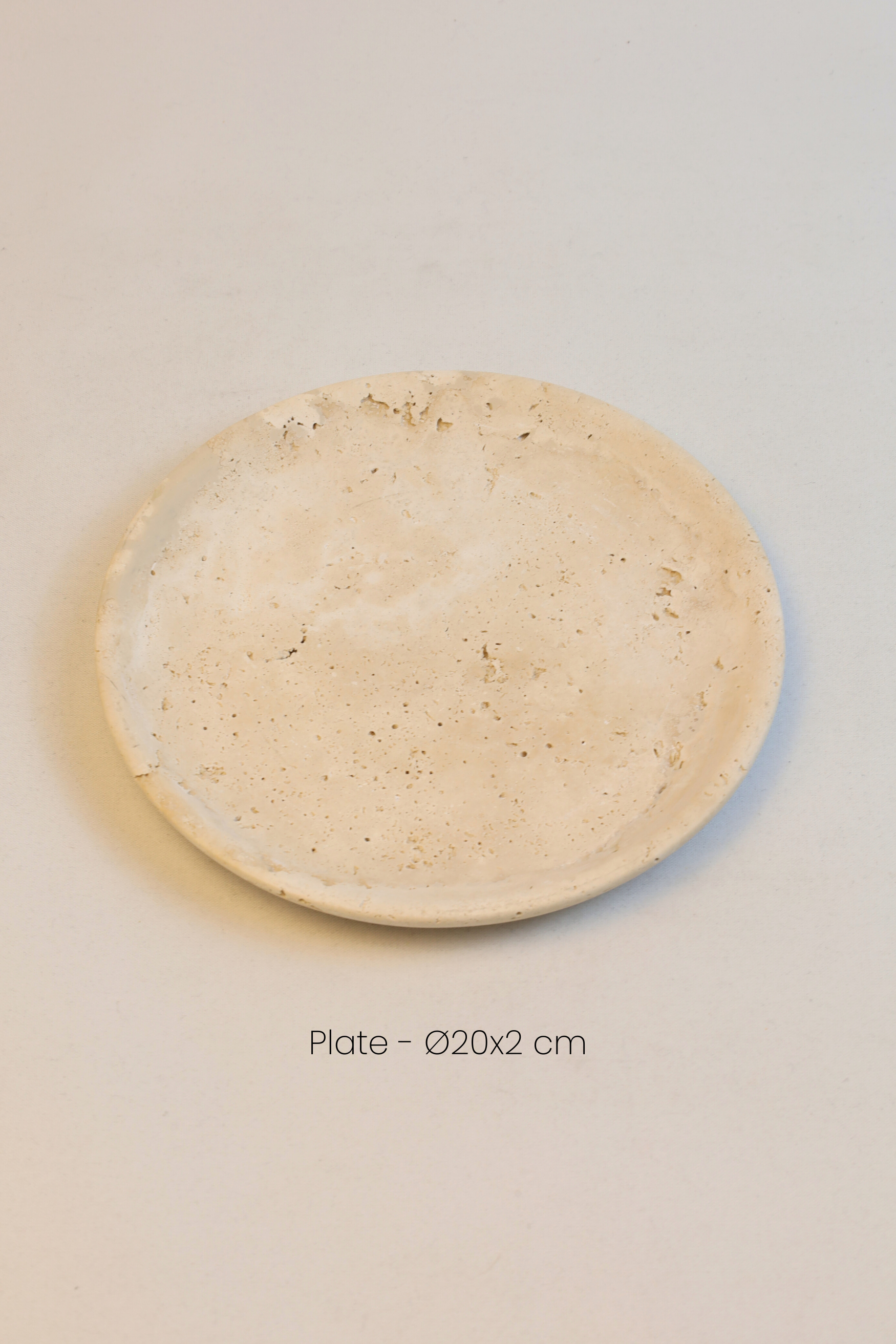 PIETRA DI CASA - Venta al por mayor Conjuntos de vajilla - Set de platos y cuencos de travertino hechos a mano | Cesta de fruta | Pascua0