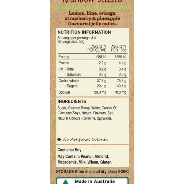 Kellys Candy Co. - Wholesale Gummy - Rainbow Jellies - Bulk 3kg1