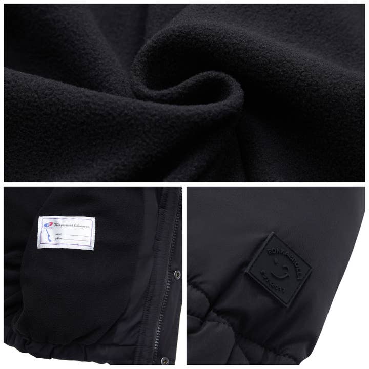 Rokka & Rolla - Wholesale Puffer Jacket - Kids - Boys' Grid Winter Coat Kids' Fleece Lined Jacket21