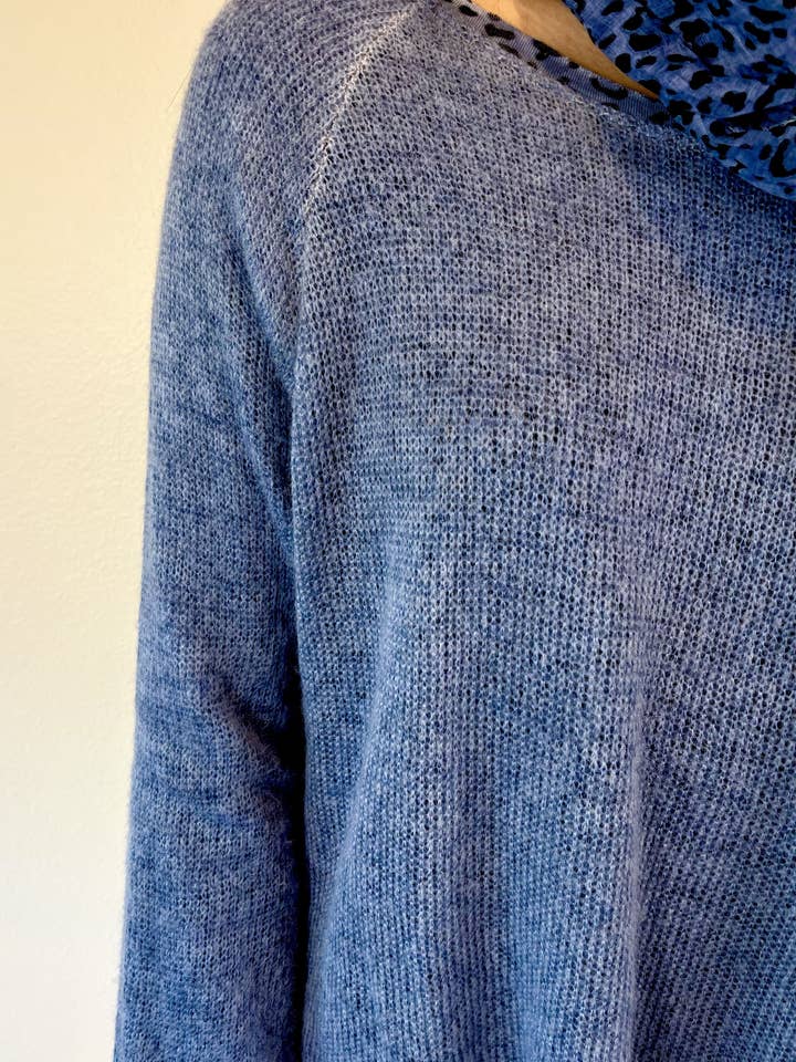 Ambiente - Vente Pull en maille – femme - PULL EN MOHAIR MÉLANGÉ À VISCOSE LAVÉE-T2309EL1862112