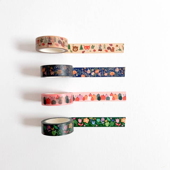 Girl of All Work - Wholesale Washi Tape - Floral Tapestry Washi Tape1