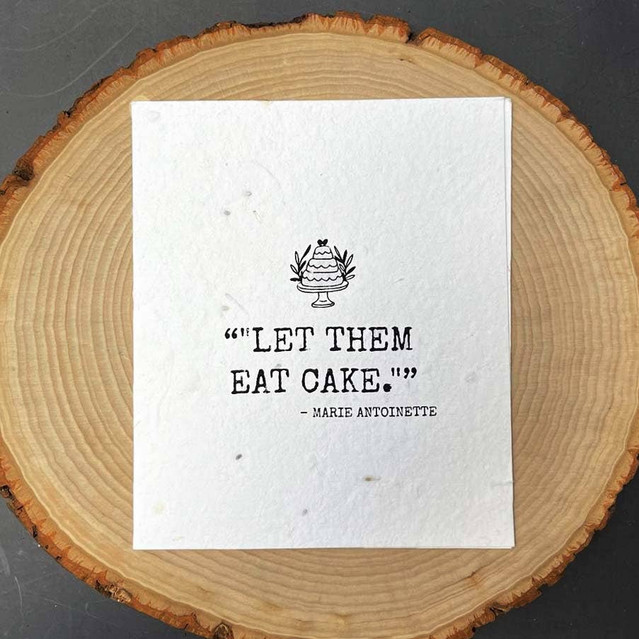 Soothi | Containers Of Creativity – wholesale Birthday card – Let Them Eat Cake3