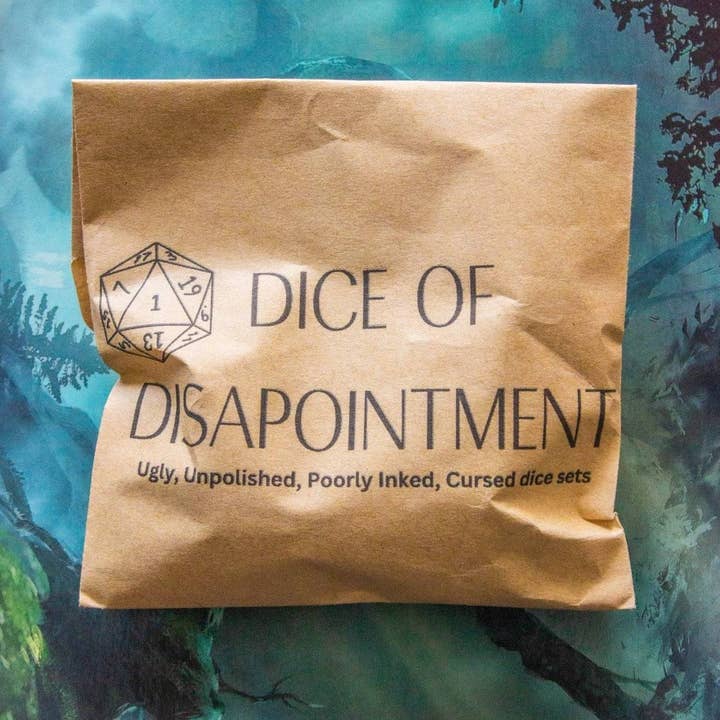 Mystery Dice Goblin - Wholesale Dice - DnD Dice of Disappointment - Funny dnd Dice