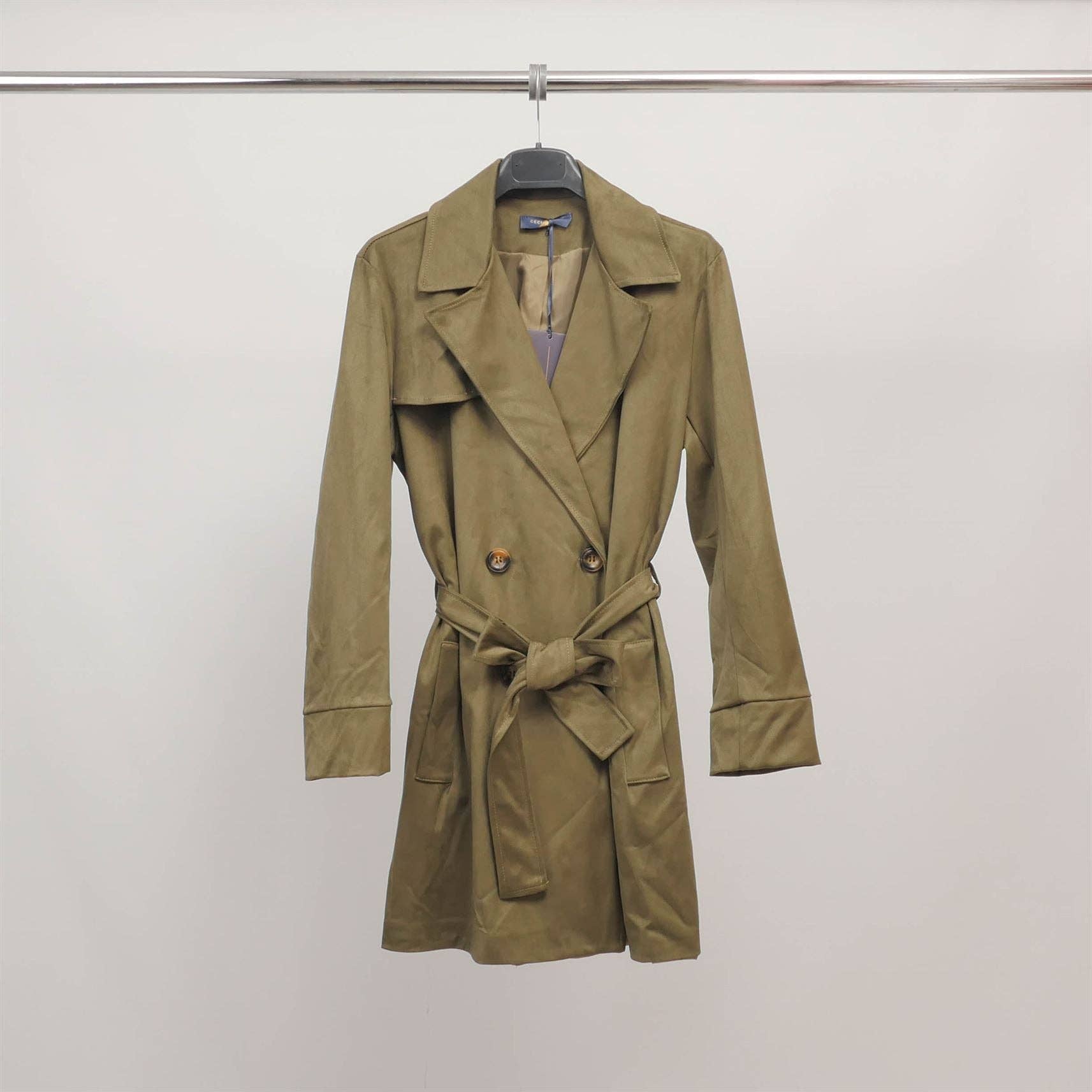 Cecile Wang – wholesale Trench coat – Women’s – Double-breasted belted trench TDM373221