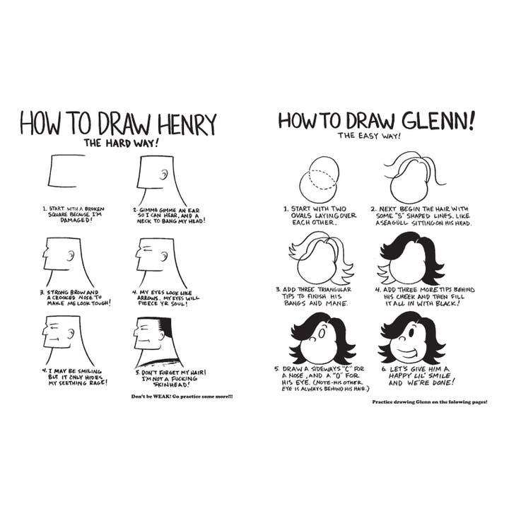 Microcosm Publishing & Distribution - Wholesale Coloring Book - Adult - Henry & Glenn Adult Activity & Coloring Book