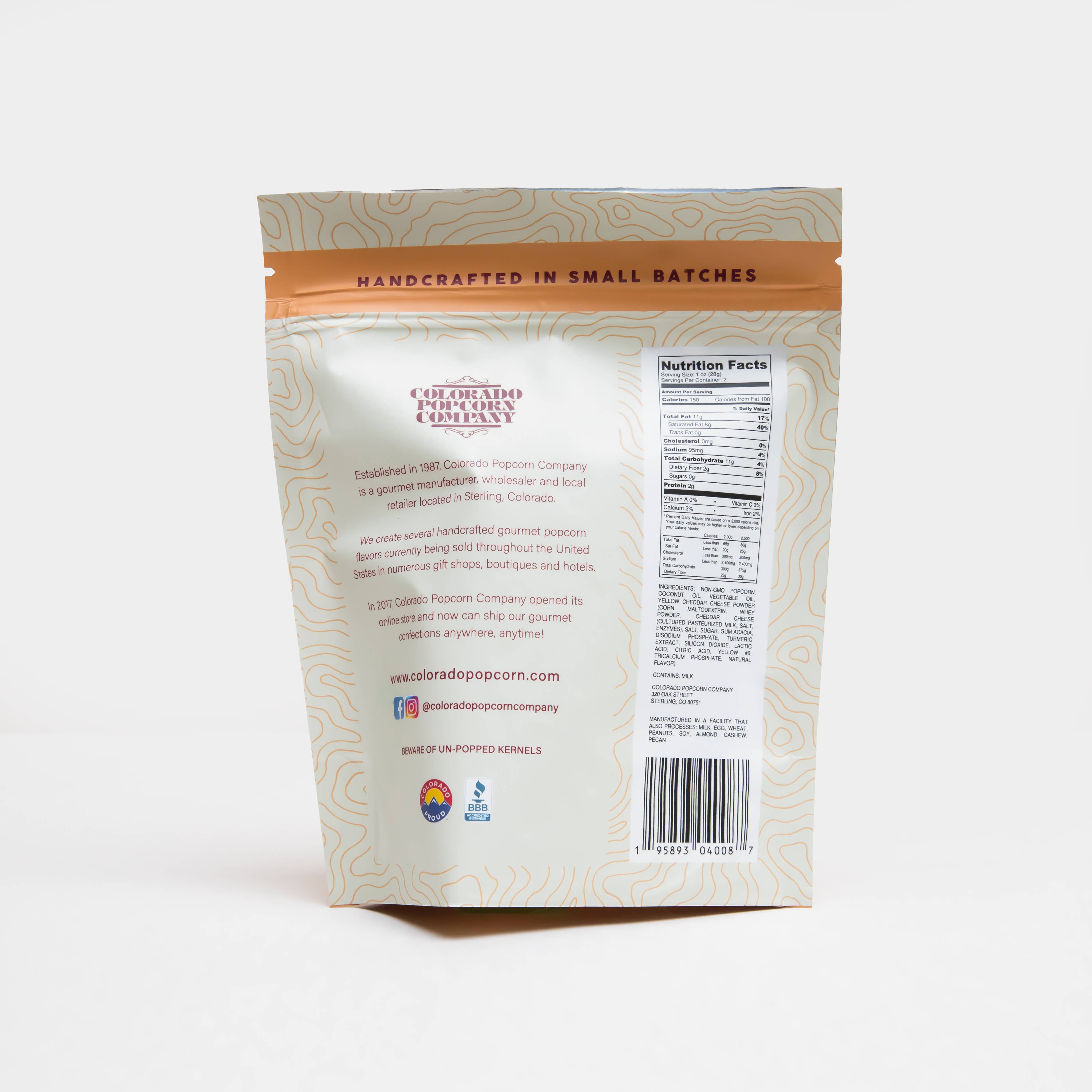 Colorado Popcorn Company - Wholesale Popcorn - Yellow Cheddar Popcorn6