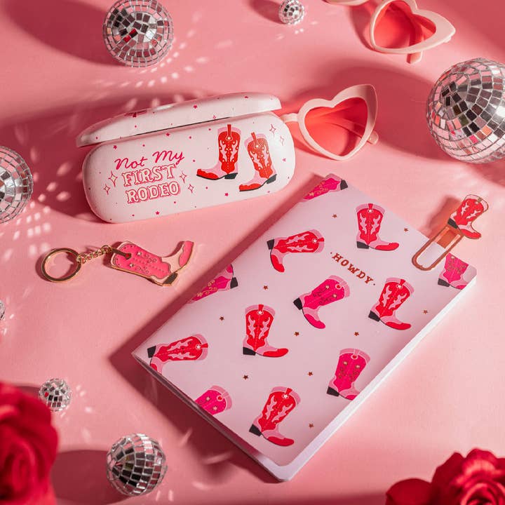 Sass & Belle Europe - Wholesale Bookmark - Cowboy Boot Metal Bookmark1