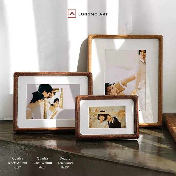 Longmo Art - Wholesale Picture Frame - QUADRA- Teakwood Picture Frame3