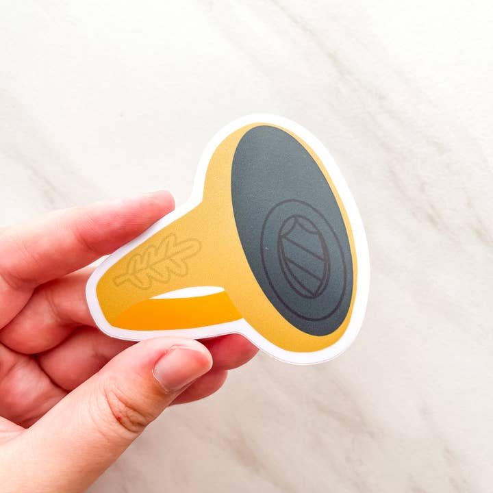 Sundae Sisters Co - Wholesale Sticker - Meredith Onyx Sticker | Meredith College Inspired Sticker3