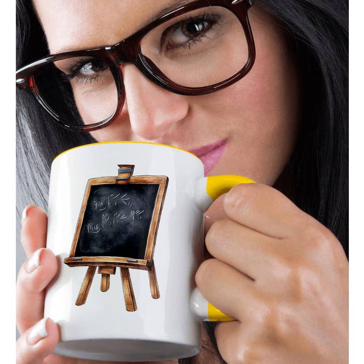 3dRose - Vendita all'ingrosso Tazza - 3dRose, Illustrazione Lavagna Ritorno a Scuola, Tazza1